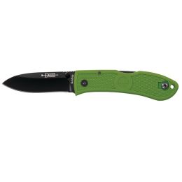 KA-BAR Hunter Folder 3 in Blade Kelly Green Zytel Handle