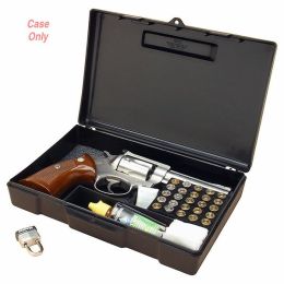 MTM Pistol Handgun Long Term Storage Case 4 Inch Revolver Black